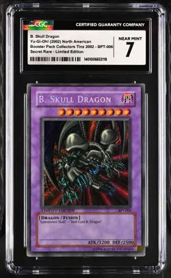 B. Skull Dragon BPT-006 Limited Edition with box CGC 7 Yu-Gi-Oh - Image 2