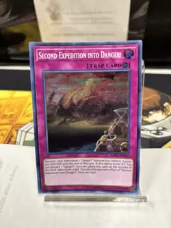 Yu-Gi-Oh! Second Expedition into Danger! Unlimited SOFU-EN087 Super NM/LP x1 - Image 1