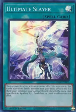 Yugioh! Ultimate Slayer - RA02-EN070 - Super Rare - 1st Edition Near Mint, Engli - Image 1