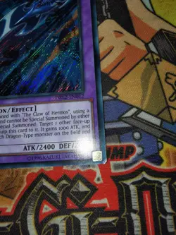 Red-Eyes Black Dragon Sword drl2-en012 1st Edition (VLP) Secret Rare Yu-Gi-Oh! - Image 2
