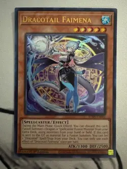 Dracotail Faimena JUSH-EN002 Ultra Rare 1st Edition NM-M - Image 1
