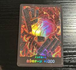2 Holo Don Cards! Portgas D. Ace/ Admiral Akainu PRB-01 Full Art One PieceTCG JP - Image 2