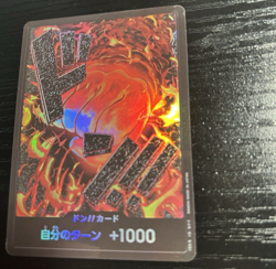 2 Holo Don Cards! Portgas D. Ace/ Admiral Akainu PRB-01 Full Art One PieceTCG JP - Image 4