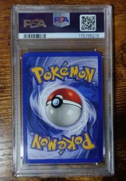Mewtwo 10/130 PSA 6 Base Set 2 SWIRL Holo Rare Pokemon Card Graded - Image 2