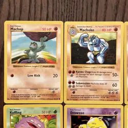 Pokemon Base Set SHADOWLESS Lot Of 11 Cards (1999) NM - Image 3