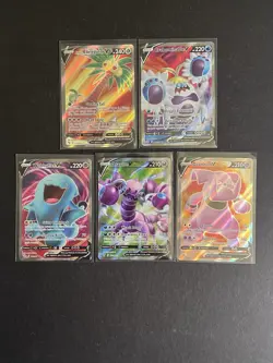 5x Full Art Holo Rare Pokemon Card Collection SWSH PoGo Brilliant Stars NM A1 - Image 1