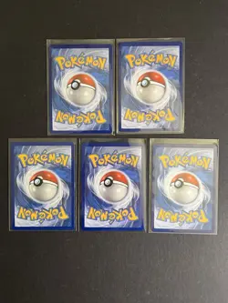 5x Full Art Holo Rare Pokemon Card Collection SWSH PoGo Brilliant Stars NM A1 - Image 2