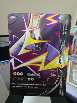 Morpeko V Union SWSH290 Sword & Shield Black Star Promo Holo Pokemon Card TCG NM - Image 1