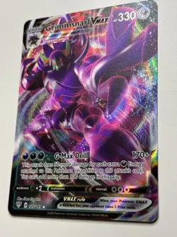 Grimmsnarl VMAX 115/189 Ultra Rare SWSH03: Darkness Ablaze Pokemon Card - Image 3