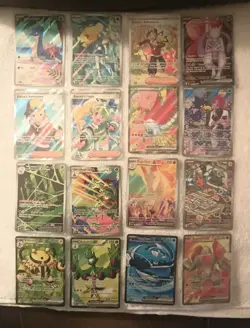 (16) Pokemon Destined Rivals Card Lot. Secret Rare,Alt. Art, Special I'll. M/NM - Image 1