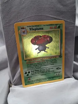 Pokemon 1999 Vileplume #15/64 Jungle Set Holo Raw Card - Image 4