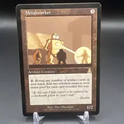 Metalworker Urza's Destiny Regular Card Never Played Magic The Gathering LP + - Image 2