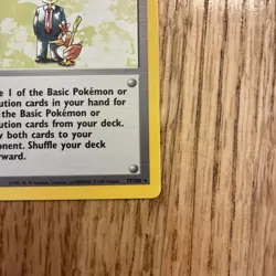 Pokemon Trader 77/102 Non Holo Rare Base Set Pokemon Card NM - Image 4