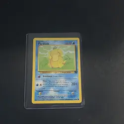 Pokemon Card - Team Rocket Psyduck 65/82 WOTC - NM - - - Common - Image 1