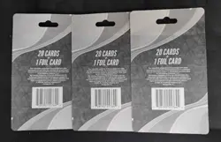 3 Pokemon Mystery Packs 20 + 1 Foil Card X 3 63 Cards MJ Holdings TCG Sealed New - Image 2