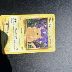 Pikachu - 35/108 Shattered Holo Rare Pokemon Card Theme Deck Exclusives 2016 MP - Image 5