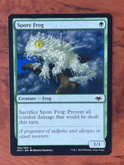 Spore Frog MTG Magic the Gathering Card NM Near Mint MH1 - Image 1