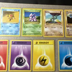 VINTAGE Pokemon shadowless Card lot of 23 Cards MP/HP - Image 3