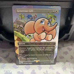 Generous Gift (2088) (Rainbow Foil) Secret Lair Drop Foil - Image 1