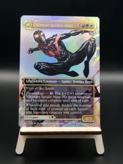 Miles Morales | Ultimate Spider-Man (Borderless Foil) #200 - Marvel's Spider-Man - Image 2