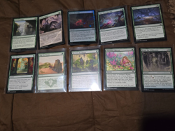 MTG SORCERY x10 (GREEN ONLY-MANA RAMPS)Mulch/Brave the Wilds(FOIL)Seek the Wilds - Image 1