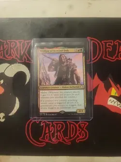 Magic The Gathering Commander Forgotten Realms "Wulfgar Of Icewind Dale" RARE NM - Image 1