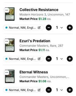 Green Commander Deck Must Haves $9.47 Market Value See Pics - Image 5