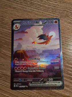 Pokemon Scarlet & Violet 151 Charizard ex Special Illustration Rare SIR 199/165 - Image 1