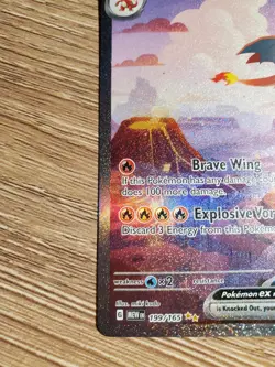 Pokemon Scarlet & Violet 151 Charizard ex Special Illustration Rare SIR 199/165 - Image 5