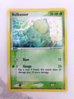 2004 Pokemon Bulbasaur 55/112 Firered & Leafgreen Reverse Holo ~LP-NM - Image 1