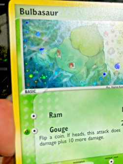 2004 Pokemon Bulbasaur 55/112 Firered & Leafgreen Reverse Holo ~LP-NM - Image 3