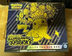 Pokemon TCG Surging Sparks Elite Trainer Box ETB New/Sealed ✅ Scarlet and Violet - Image 1