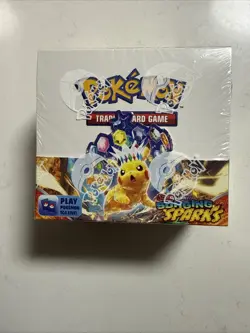 Pokemon TCG Scarlet & Violet SURGING SPARKS Booster Box NEW/Factory Sealed - Image 1