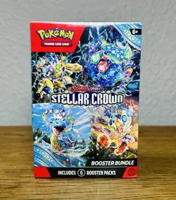 Pokemon Scarlet & Violet Stellar Crown Booster Bundle - Factory Sealed - Image 1