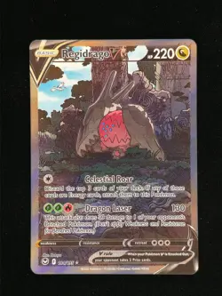 Regidrago V 184 Pokemon Silver Tempest 2022 NM 🔥🔥🔥 - Image 1