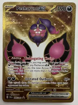 Pokemon TCG Pecharunt ex 095/064 Shrouded Fable - Hyper Rare, Full Art, Gold - Image 1