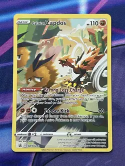 Pokemon TCG: Galarian Zapdos- Promo SWSH283 - Image 1