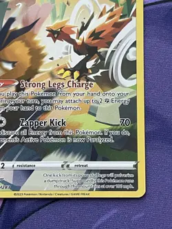 Pokemon TCG: Galarian Zapdos- Promo SWSH283 - Image 4