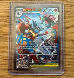 Mega Lucario EX SIR 179/132 Pokemon TCG Mega Evolution NEW SET (MINT) NM+ - Image 1