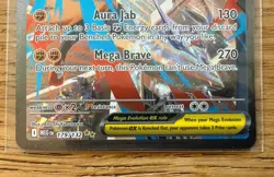 Mega Lucario EX SIR 179/132 Pokemon TCG Mega Evolution NEW SET (MINT) NM+ - Image 5