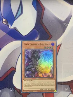 Genta, Gateman of Dark World - SR13-EN002 - Super Rare 1st Edition Yugioh - Image 1