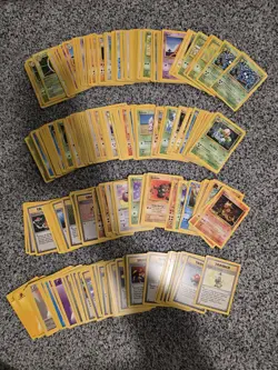 Pokemon TCG 300+ Card Lot - No Holos Early Sets + Top DECK Vol. 1 Issue 1 - Image 1