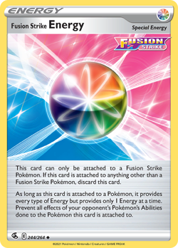 Pokemon Card - Fusion strike energy (Sword and Shield: Fusion strike) - Image 1