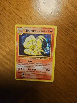 💥 Ninetales Holo Foil Rare XY Evolutions 2016 Pokemon Card TCG # 15/108 - Image 4