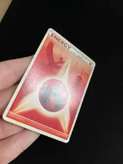 Fire Energy PL Non Holo Rare Pokemon Card Ho-Oh Heart Gold Soul Silver - Image 3