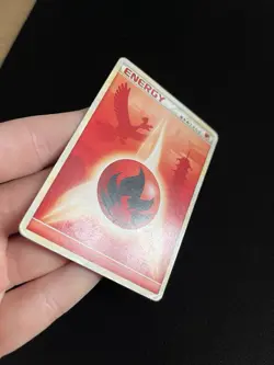 Fire Energy PL Non Holo Rare Pokemon Card Ho-Oh Heart Gold Soul Silver - Image 4