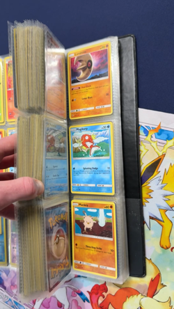 Pokemon Card Binder Collection Lot 40 Full double sided pages w sealed JP packs - Image 2