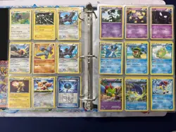 Pokemon Card Binder Collection Lot 40 Full double sided pages w sealed JP packs - Image 5