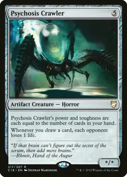 Psychosis Crawler Commander 2018 NM Artifact Rare MAGIC MTG CARD ABUGames - Image 1