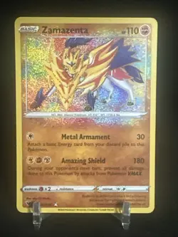 Zamazenta 102/185 Amazing Rare - Pokemon Card Vivid Voltage - Image 1